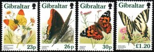 Gibraltar # 728 - 731 MNH