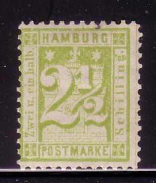 * Hamburg Sc. # 23 MH    (MNH CV $110.00)