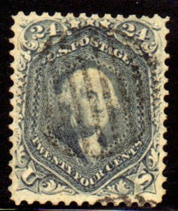 MALACK 70b F/VF+, 'steel blue', grid cancel, nice gu1962