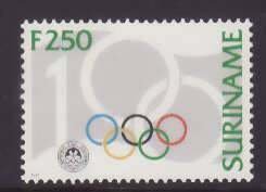 Surinam-Sc#971- id8-unused NH set-Sports-Olympic committee-1994-