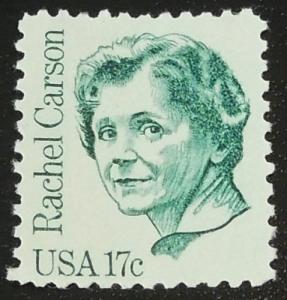 1981 17c Rachel Carson Scott 1857 Mint NH