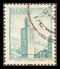 French Morocco 319 Used VF