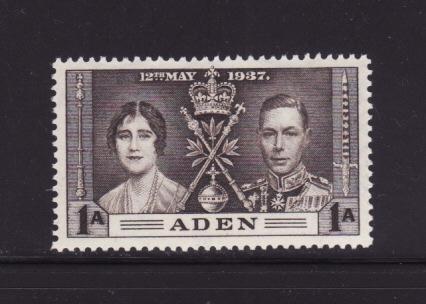 Aden 13 MNH King George VI Coronation (E)
