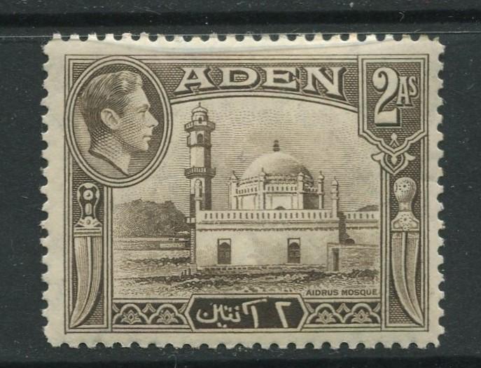 ADEN - Scott 20 - KGVI Definitive Issue - 1938 - MVLH - Single 2a Stamps