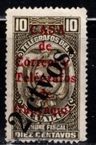 Ecuador - RA26 Postal Tax Surcharged - Used