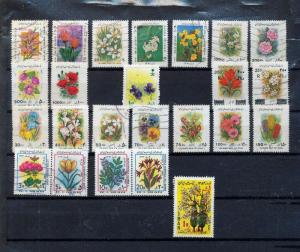 Iraq Middles East 1Persia Flowers M&U 70+Stamps (Hat 813