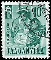 TANGANYIKA   #46 USED (3)