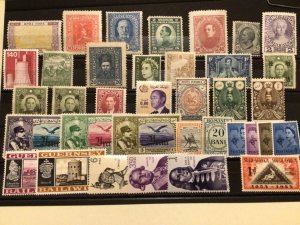 World mounted mint mixed stamps A9832