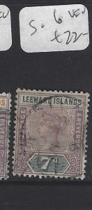 LEEWARD ISLANDS (P1610B)  QV  7 D   SG 6     VFU
