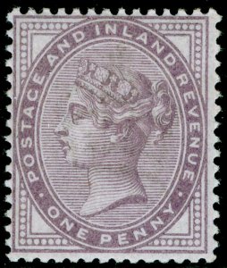 SG170, 1d lilac 14 DOTS, LH MINT. Cat £225.