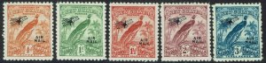 NEW GUINEA 1931 DATED BIRD AIRMAIL ½D - 3D