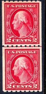 U.S. 411 VF MNH JL PAIR (0424)