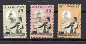 Colombia C448-C450 used