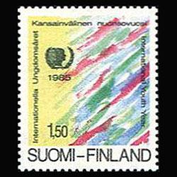 FINLAND 1985 - Scott# 729 Intl.Youth Year Set of 1 NH