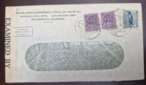 CMI) 1942. MEXICO. MALARIA CAMPAIGN. CRUZ DEL PALENQUE. INTERNAL MAIL. XF