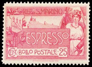 SAN MARINO E1  Mint (ID # 101735)