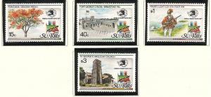 St Kitts 1989 world stamp expo set MNH S.C. 273-276