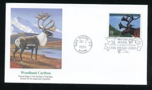 US 3105l Endangered Species - Woodland Caribou UA Fleetwood cachet FDC