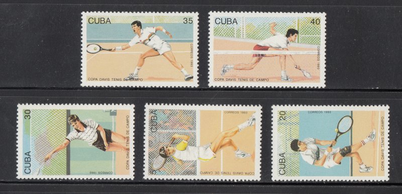 Cuba Scott #3478-3482 MNH