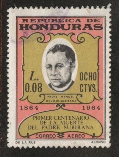 Honduras  Scott C371 Used airmail stamp