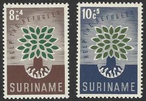 Suriname #B73-B74 MNH Full Set of 2 Semi-postals