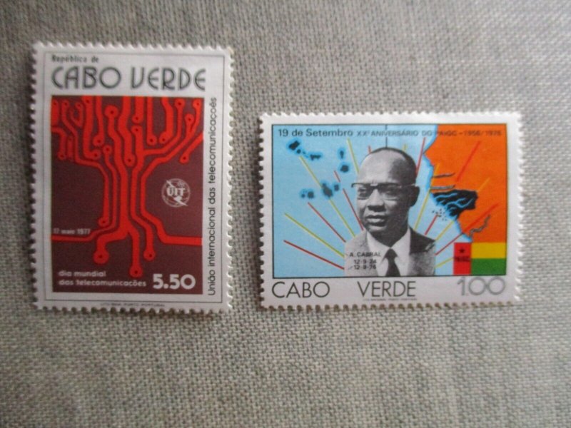 Cape Verde, Scott# 373-374, MNH