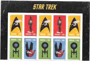 US #5132-35 MNH Block of 10.  Star Trek. Space. The Final Frontier. Beautiful