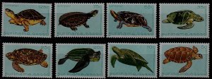 Suriname 591-95/C98-100 MNH Turtles SCV7.05