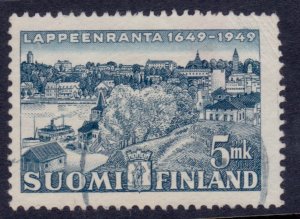 Finland, 1949, 300th Anniversary of Lappeenranta, 5m, sc#285, used**