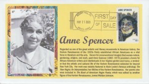 6° Cachets 5473 Voices of the Harlem Renaissance Anne Spencer FDOS Rocky Hill NJ