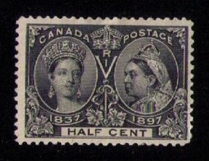 Canada Sc 50 MH,No Gum Victoria F-VF Cat.$120.00