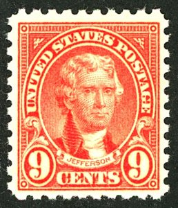 U.S. #590 MINT OG NH