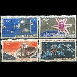 MALI 1970 - Scott# C96-9 Telecom. Set of 4 NH