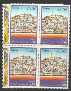 Algeria SC 759-60 Block of 4 MNH (7cym) 