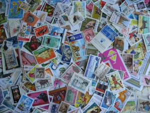 Topical stamps mixture (duplicates, mixed condition) 1,000