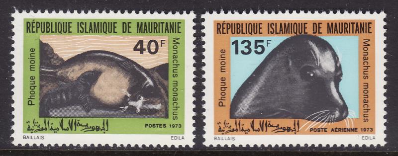 Mauritania #300, C130 F-VF Mint NH ** Seal Pups