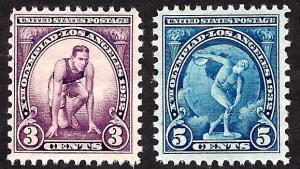 718, 719 Mint,OG,H... SCV $3.75