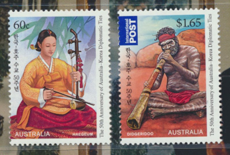 Australia Korea Friendship Year issues with SG 3665-3666   SC 3587-3588 see s...