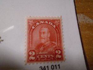 Canada  #  165a  MNH   F   die  II