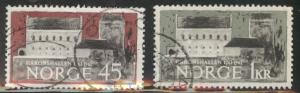 Norway Scott 393-394 Used 196 stamp set