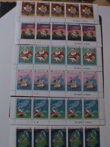 SIERRA LEONE-1997-SC#1978-83-CARTOON MOVIE-ALADDIN- IMPRINT.STRIPS -MNH-VF