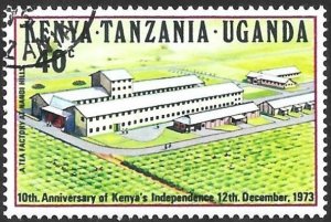 Kenya, Uganda and Tanzania Scott # 276 Used/CTO. All Additional Items Ship Free.