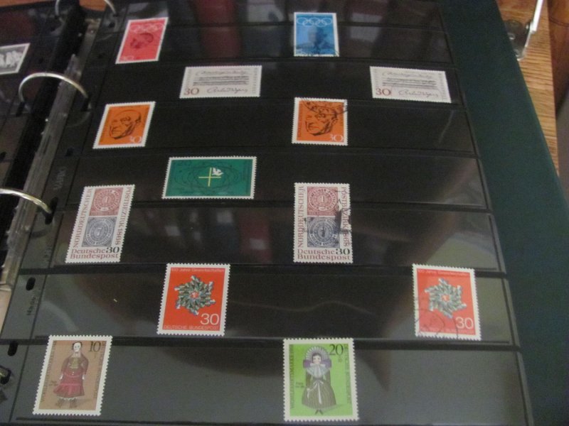 GERMANY 1959 TO 1975  STOCK BOOK MNH COMPLETE USED COMPLETE (124)