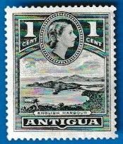 ANTIGUA SCOTT#108 1953 ENGLISH HARBOR - MNG