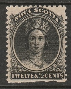 Nova Scotia 1860 Sc 13 MH*