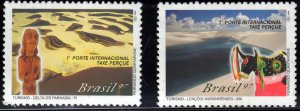 Brazil 1997 Sc#2641/2642 TOURISM - ART Set (2) MNH