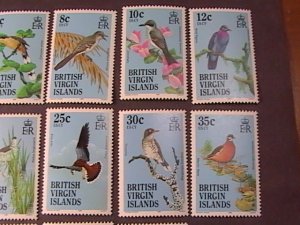 BRITISH VIRGIN ISLANDS # 490-508-MINT/NEVER HINGED-COMPLETE SET--QEII--1985