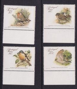 Portugal Madeira    #123-126  MNH  1988  birds