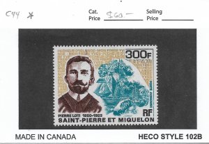 Saint Pierre & Miquelon: Sc # C44, MH (55236)