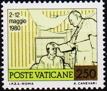 Vatican City. 1981 250L S.G.773 Unmounted Mint